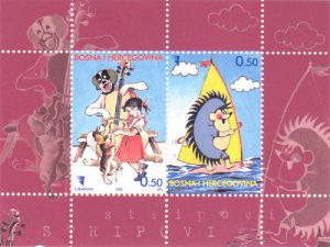 Mladi Filatelisti – Crtani Likovi
