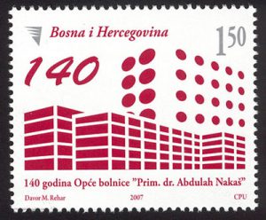 JUBILEJI – 140 God. Opce Bolnice “Prim. Dr. Abdulah Nakaš” U Sarajevu
