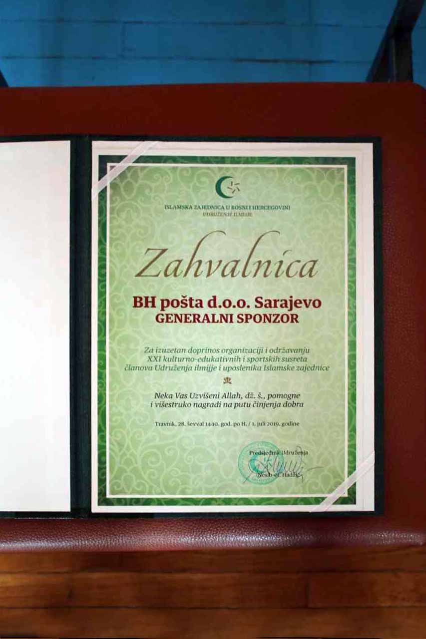 Zahvalnica