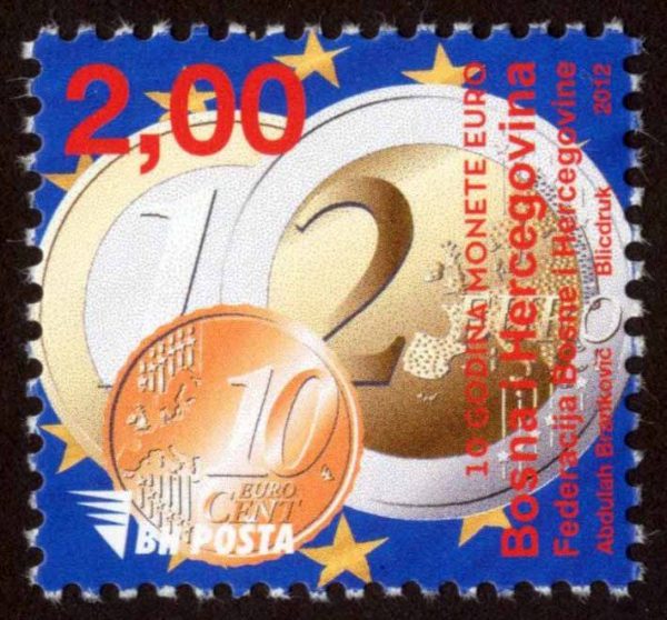 10 godina monete Euro