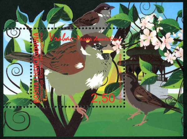 FAUNA – Vrabac (Blok marka)