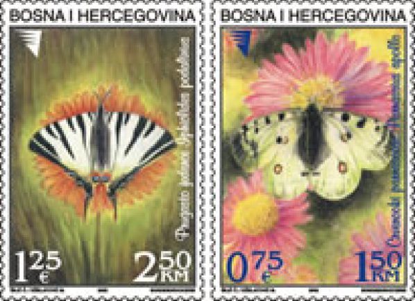 FAUNA – Leptiri – Prugasto jedarce i Crvenooki parnasovac