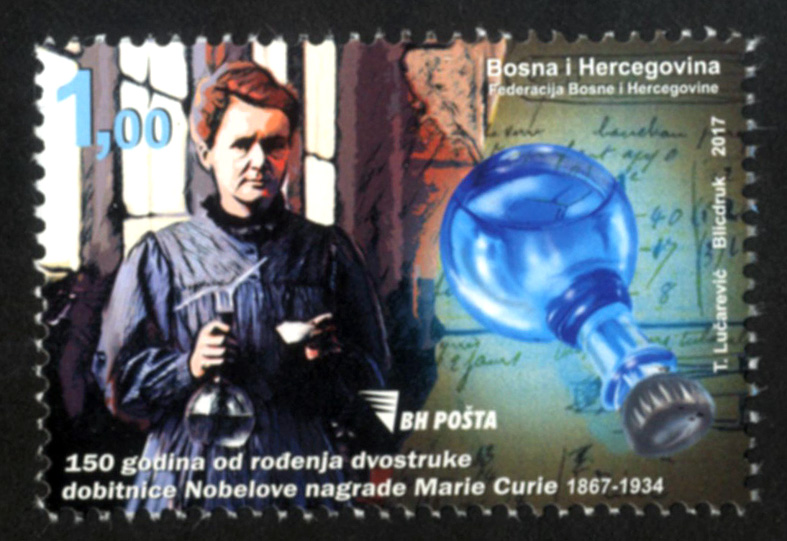 150 god. od rođenja dvostruke  dobitnice Nobelove nagrade Marie Curie (1867 – 1934)