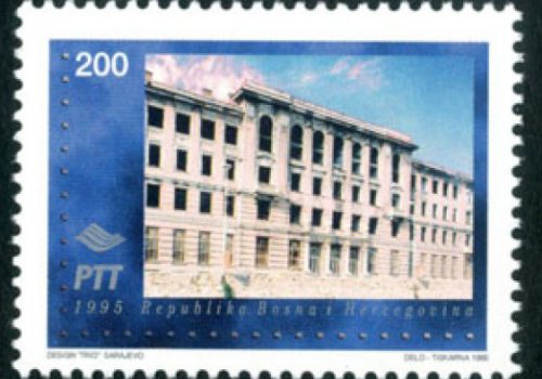 Pošta U Sarajevu – Zgrada U Ratu