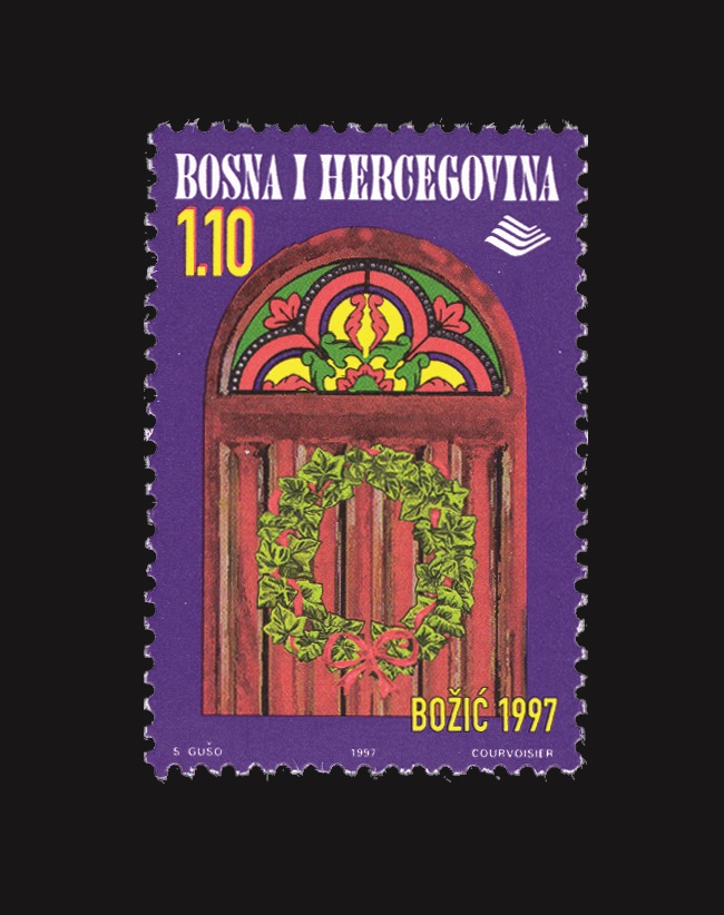 Prigodna poštanska marka “KATOLIČKI BOŽIĆ '97”