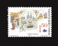 Prigodna Poštanska Marka “HISTORIJA BIH ’00”
