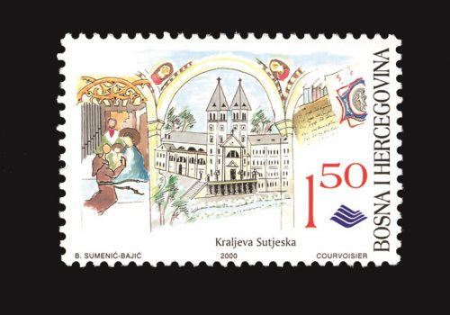 Prigodna Poštanska Marka “HISTORIJA BIH ’00”