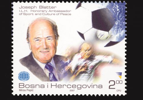 Prigodna Poštanska Marka “JOSEPH BLATTER ’07” 2.00