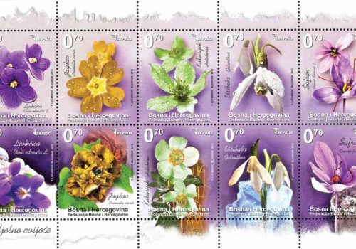 FLORA – Proljetno Cvijeće, Redovne Marke, Tabak