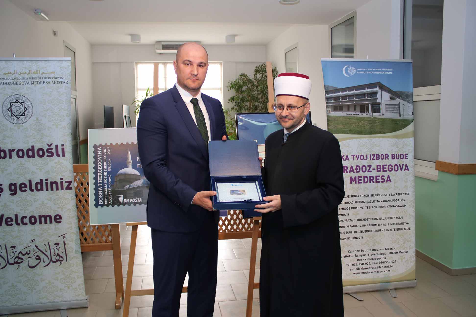 U Mostaru Promovisana Poštanska Marka “Karađoz-begova Medresa”