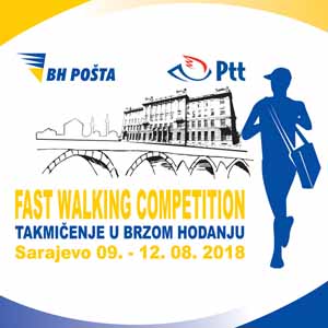 BH Pošta Domaćin Takmičenja Poštanskih Operatera Jugoistočne Evrope U Brzom Hodanju