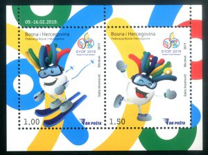 EYOF – Evropski Olimpijski Festival Mladih 2019 (blok Marka)