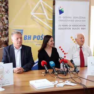 Promocija Poštanske Marke “25 Godina Udruženja Obrazovanje Gradi BiH”
