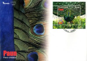 Motiv: Paun (Pavo Cristatus) – FDC
