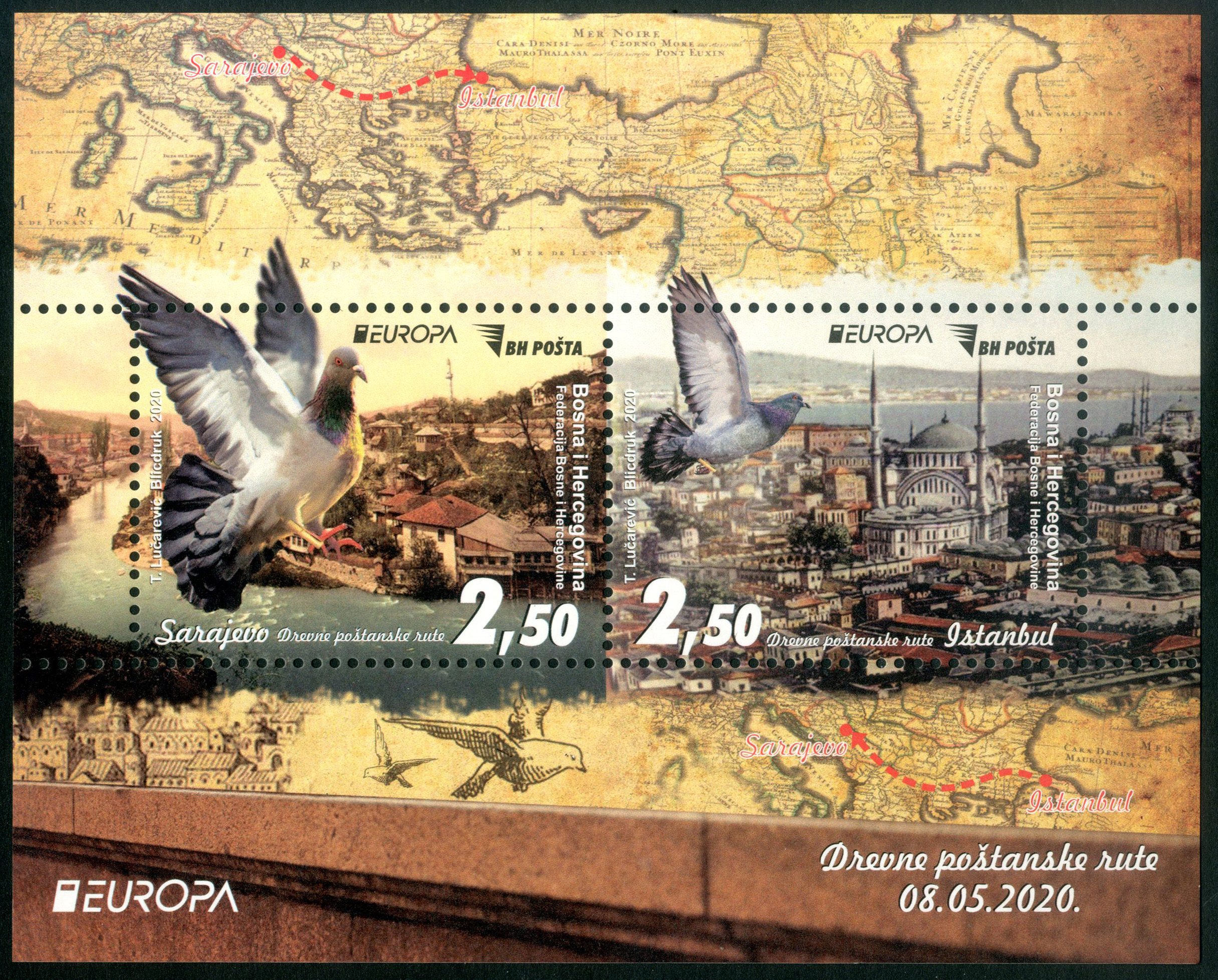 Drevne poštanske rute – Blok
