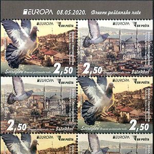 BH Pošta Izdala Poštanske Marke “Evropa – Drevne Poštanske Rute”