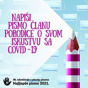 Počelo 50. Međunarodno Takmičenje Za Najljepše Pismo 2021. Godine
