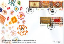 Umjetnost šara Na Bosanskom ćilimu (5 Motiva) – FDC