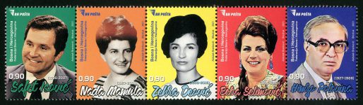 Motiv: Velikani Sevdalinke: Safet Isović, Nada Mamula, Zehra Deović, Beba Selimović, Himzo Polovina (serija)