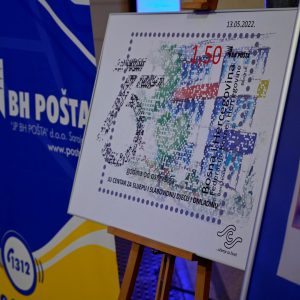BH Pošta Promovisala Poštansku Marku „75 Godina Od Osnivanja JU Centra Za Slijepu I Slabovidnu Djecu I Omladinu KS”