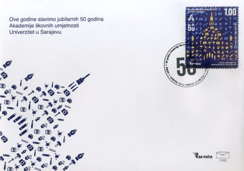50 Godina Akademije Likovnih Umjetnosti Univerzitet U Sarajevu – FDC