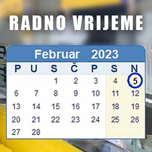 Rad Poštanskih Jedinica U Nedjelju 05.02.2023. Godine Na Području Bihaća, Tuzle, Srebrenika I Općine Vogošća