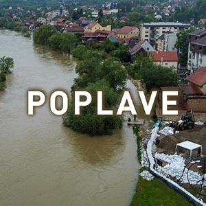 Zbog Poplava Otežana Dostava Pošiljaka Na Području USK