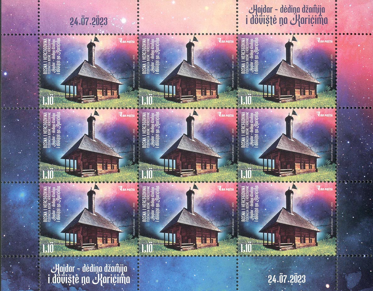 Hajdar – dedina džamija i dovište na Karićima (tabak)