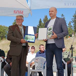 Na Igmanu Promovisana Poštanska Marka ”Bosanski Oštrodlaki Gonič-barak”