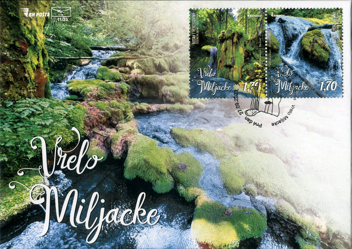 Svjetski dan turizma – Vrelo Miljacke (FDC)