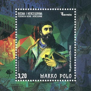 Nova Poštanska Marka Posvećena Istraživaču Marku Polu