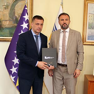 Potpredsjedniku FBiH Igoru Stojanoviću Uručen Certifikat Za Elektronski Potpis, Nova Usluga BH Pošte