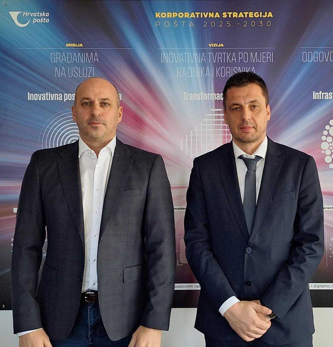 Delegacija BH Pošte U Radnoj Posjeti Hrvatskoj Pošti U Zagrebu
