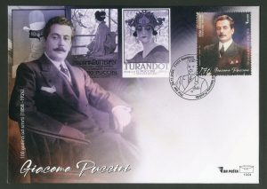 100 Godina Od Smrti Giacoma Puccinia (FDC)