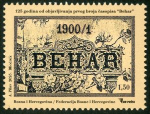 125 Godina Od Objavljivanja Prvog Broja časopisa “Behar” (1900.- 2025.)
